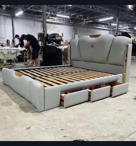 Giường bọc nệm 243