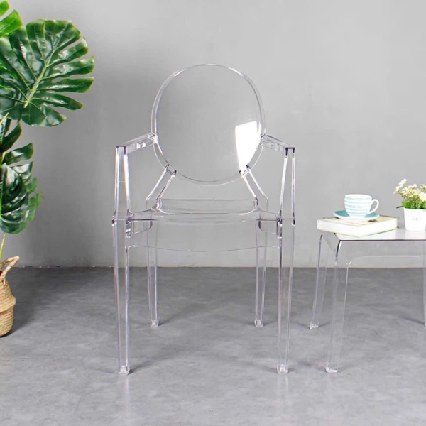 Ghế nhựa trong suốt Decor 07