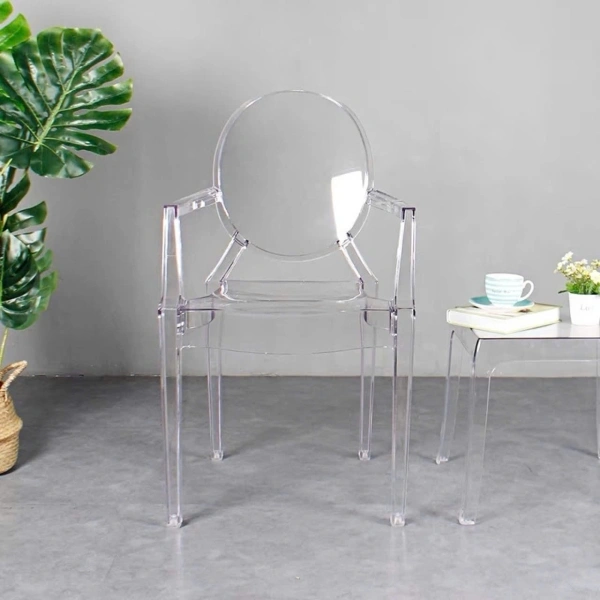 Ghế nhựa trong suốt Decor 07