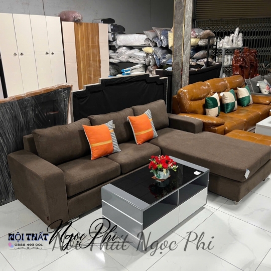 SOFA GÓC VẢI 64