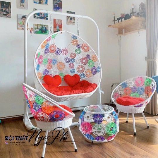 Xích đu đôi combo