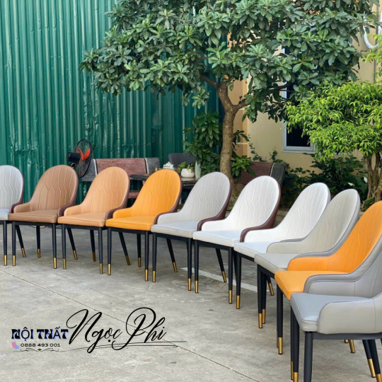 Ghế Da Monet Có Tay 06