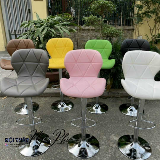 Ghế bar bọc da simili 