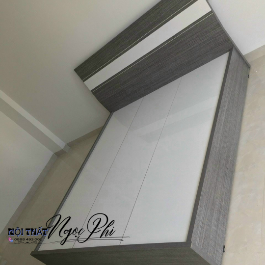 Giường Gỗ MDF 05