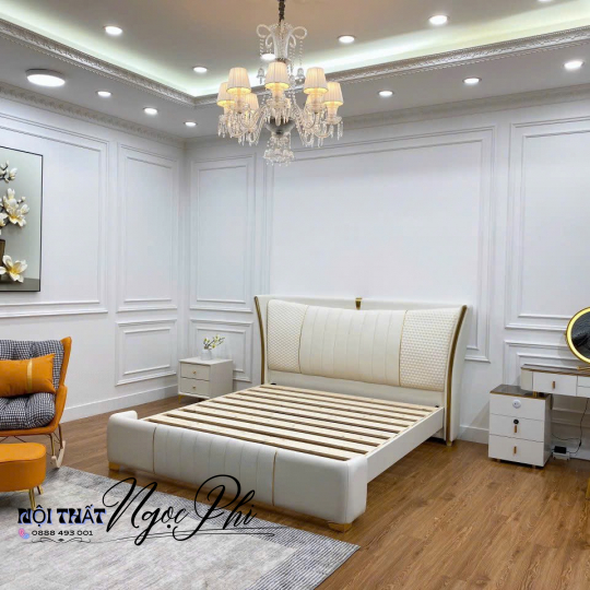 Giường Bọc Nệm 03