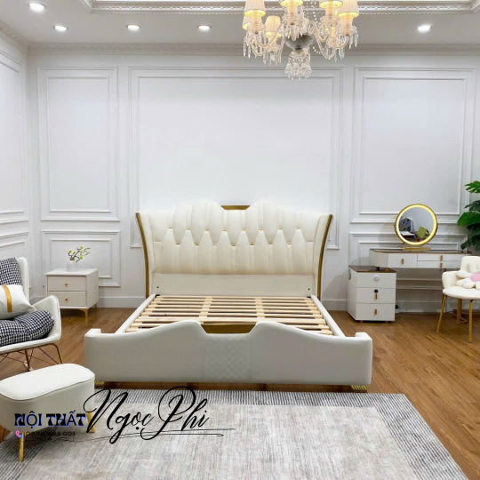 Giường Bọc Nệm 07