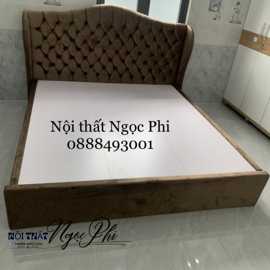 Giường Bọc Nệm 09