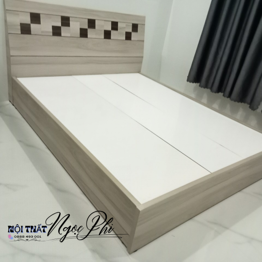 Giường Gỗ MDF 06