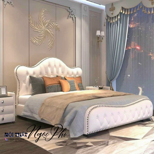 Giường Bọc Nệm 14