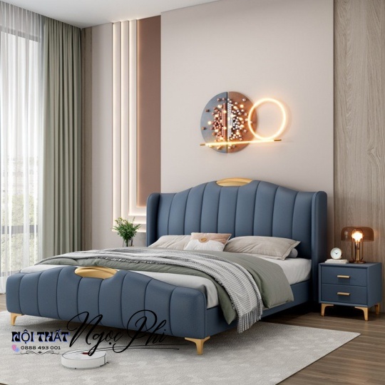 Giường Bọc Nệm 17