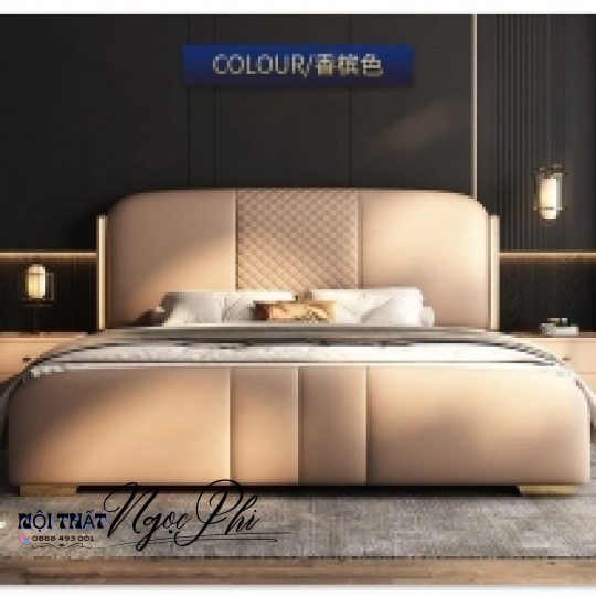 Giường Bọc Nệm 22