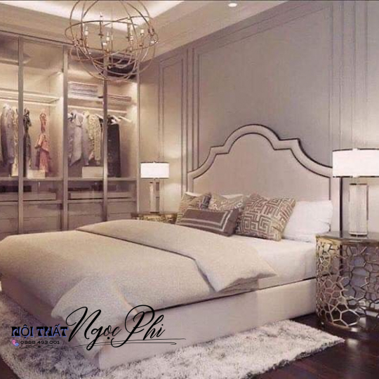 Giường Bọc Nệm 28