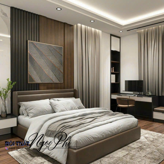 Giường Bọc Nệm 40