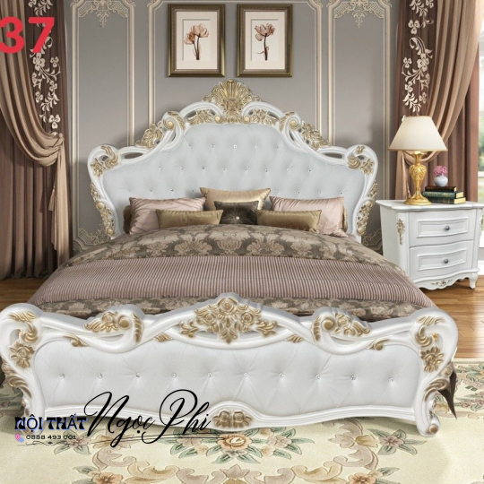 Giường Bọc Nệm 42