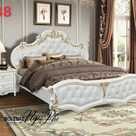 Giường Bọc Nệm 43