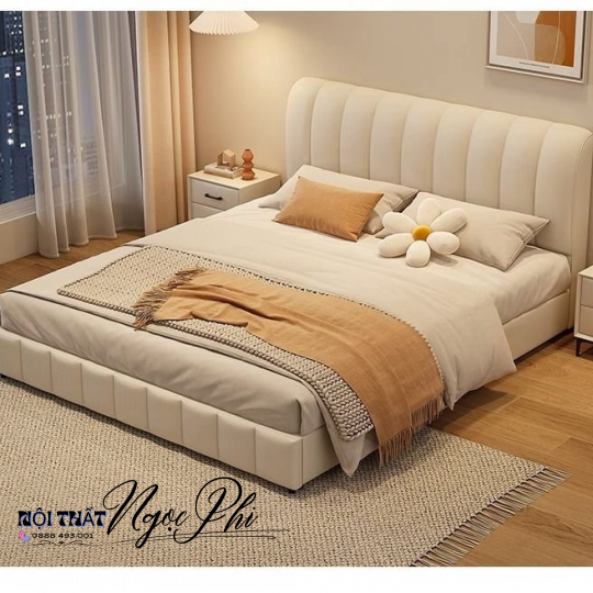 Giường Bọc Nệm 60