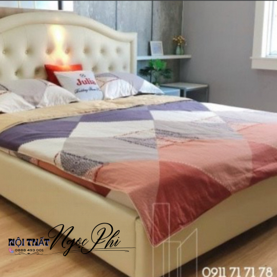 Giường Bọc Nệm 68