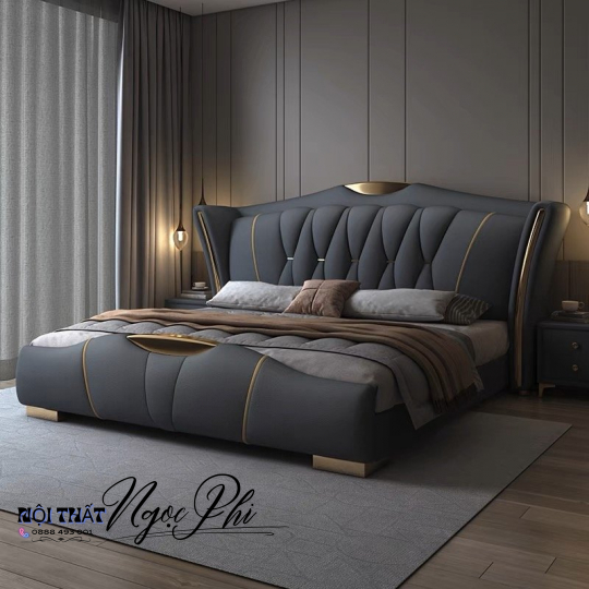 Giường Bọc Nệm 70