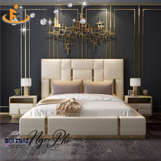 Giường Bọc Nệm 74