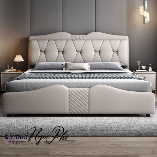 Giường Bọc Nệm 77