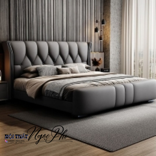 Giường Bọc Nệm 97