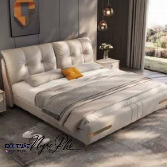 Giường Bọc Nệm 100