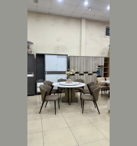 Bàn ăn tròn 2 Mặt Đá 09