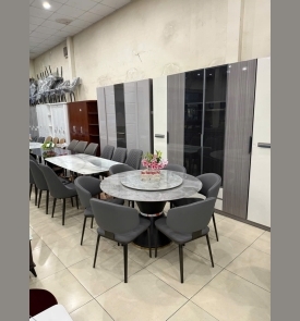 Bàn ăn tròn 2 Mặt Đá 14