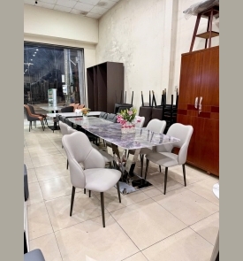 Bàn ăn Mặt Đá Tinh Thể 53