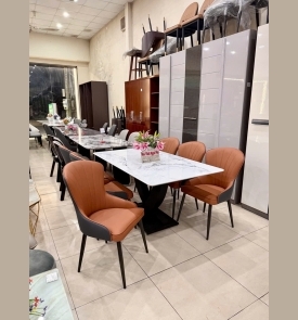 Bàn ăn Mặt Đá Tinh Thể 54