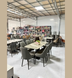 Bàn ăn Mặt Đá Creamic M63