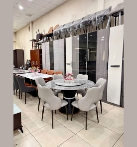 Bàn ăn tròn 2 Mặt Đá 16