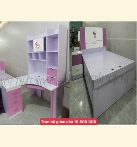 CB Giường + Bàn Học S11