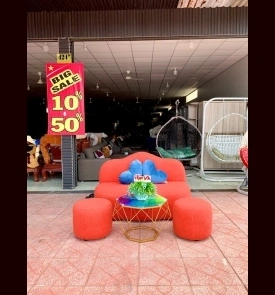 Sofa Băng Mây + 2 Đôn S13