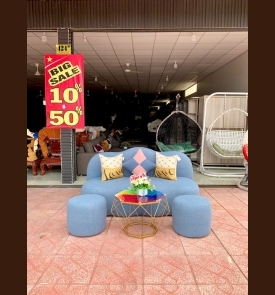Sofa Băng Mây + 2 Đôn S16