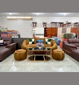 Sofa Băng Bí + 2 Đôn S36