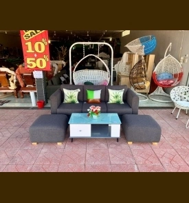 Sofa Băng + 2 Đôn S34