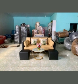 Sofa Băng + 2 Đôn S38
