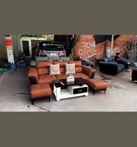 Sofa Băng + 2 Đôn S46