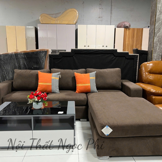 SOFA GÓC VẢI 64