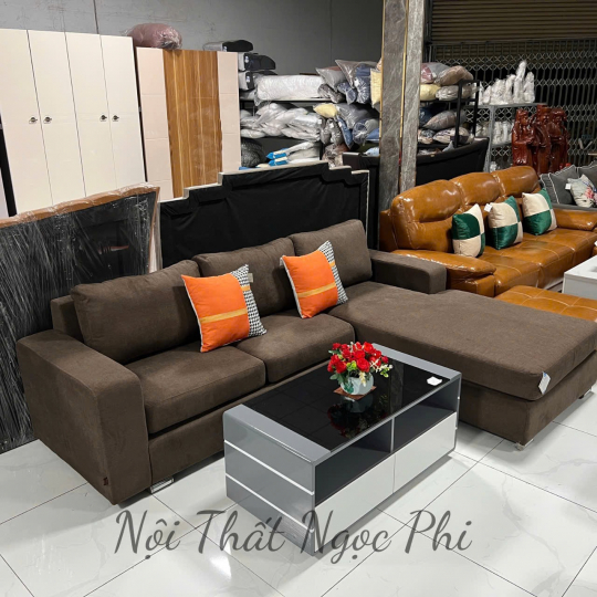 SOFA GÓC VẢI 64