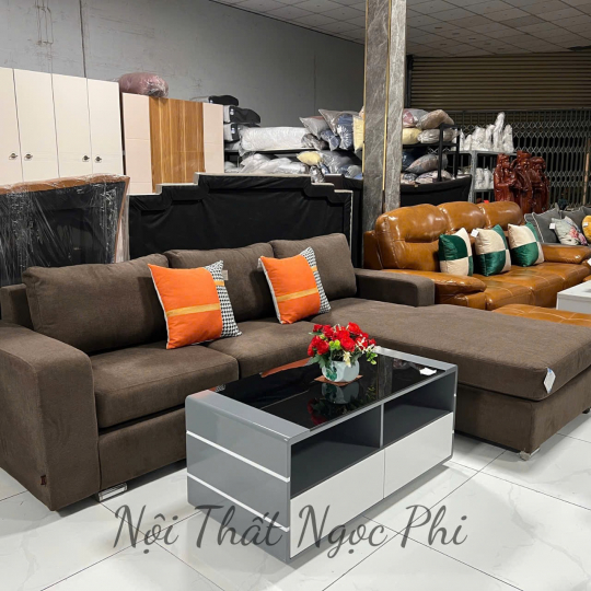 SOFA GÓC VẢI 64