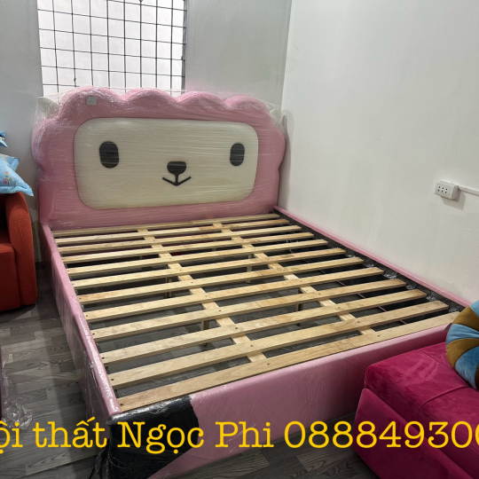 Giường cừu Hồng 