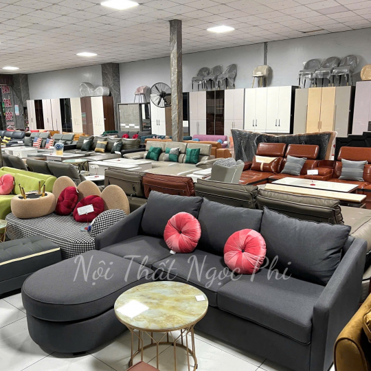 SOFA GÓC VẢI 65