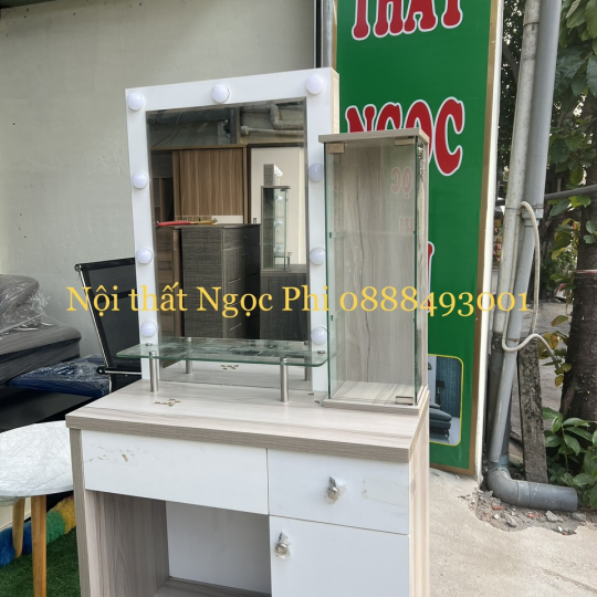 Bàn Trang Điểm gỗ MDF 02