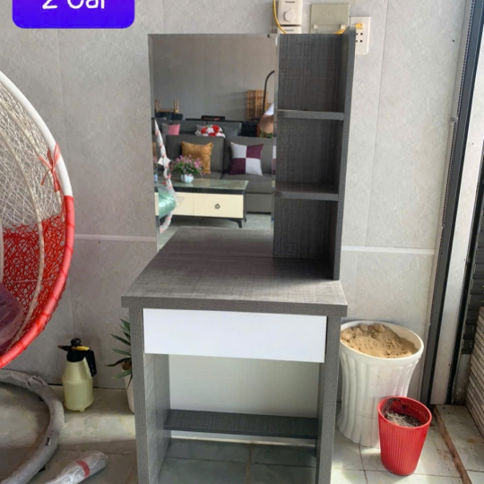 Bàn Trang Điểm Gỗ MDF size 60