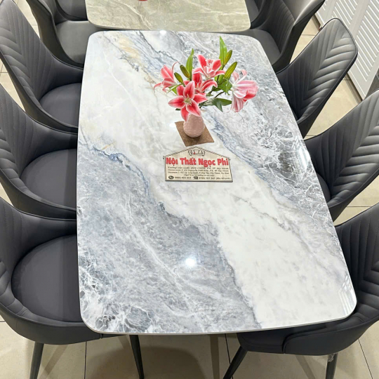 Bàn ăn Mặt Đá Ceramic 40