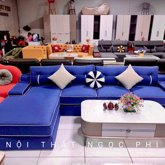 SOFA GÓC VẢI 61