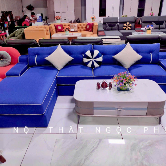 SOFA GÓC VẢI 61
