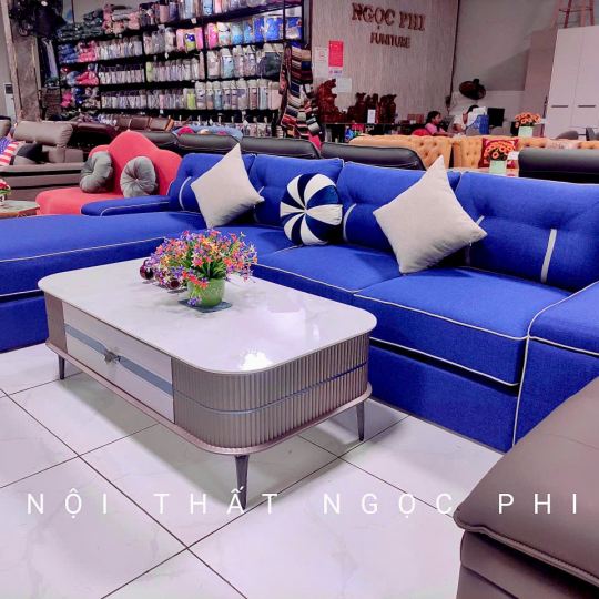 SOFA GÓC VẢI 61